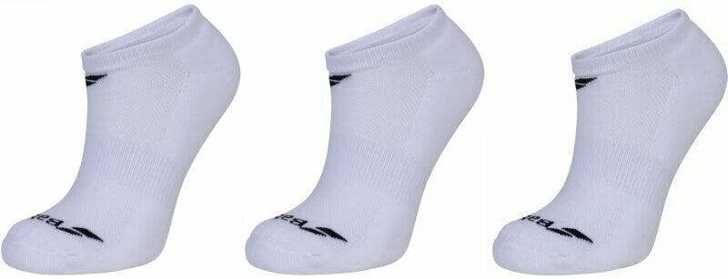 Κάλτσες Babolat Invisible 3 Pairs Pack Λευκό 43-46 Κάλτσες