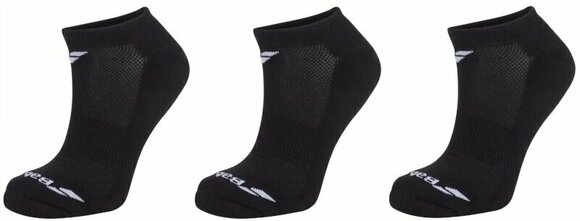 Calcetines Babolat Invisible 3 Pairs Pack Black 35-38 Calcetines - 1
