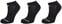 Čarape Babolat Invisible 3 Pairs Pack Black 39-42 Čarape