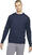 Pulover s kapuco/Pulover Nike Crew Knit Obsidian/Black XL Pulover