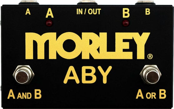 Pédalier pour ampli guitare Morley ABY-G Gold Series ABY Pédalier pour ampli guitare - 1