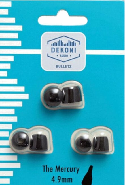 Plugues para fones de ouvido Dekoni Audio ETZ-MERCURY-PL Plugues para fones de ouvido
