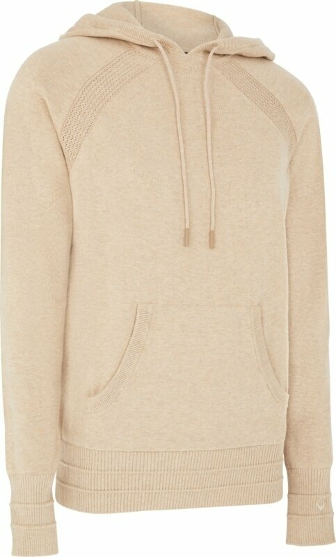 Callaway Womens Space Dye Heather Hoodie Chinchilla Heather L