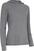 Sudadera con capucha/Suéter Callaway Womens Brushed Heather Hoodie Black Heather S