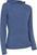 Sudadera con capucha/Suéter Callaway Womens Brushed Heather Hoodie True Navy Heather L