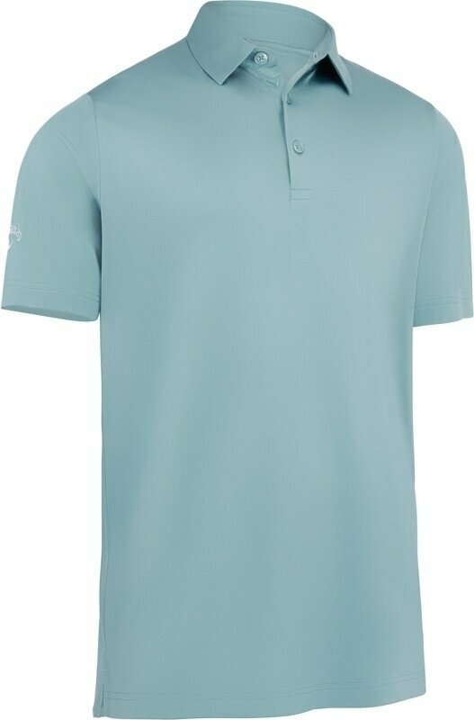 Polo Callaway Mens Swing Tech Tour Fit Solid Polo Mountain Spring S