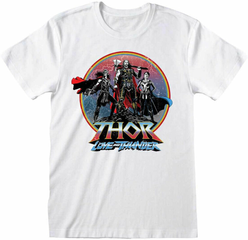 T-Shirt Thor Love and Thunder T-Shirt Team White L