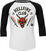 T-Shirt Stranger Things T-Shirt Hellfire Club Crest White L