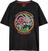 Tričko Stranger Things Upside Down Moon Wash Black XL Tričko