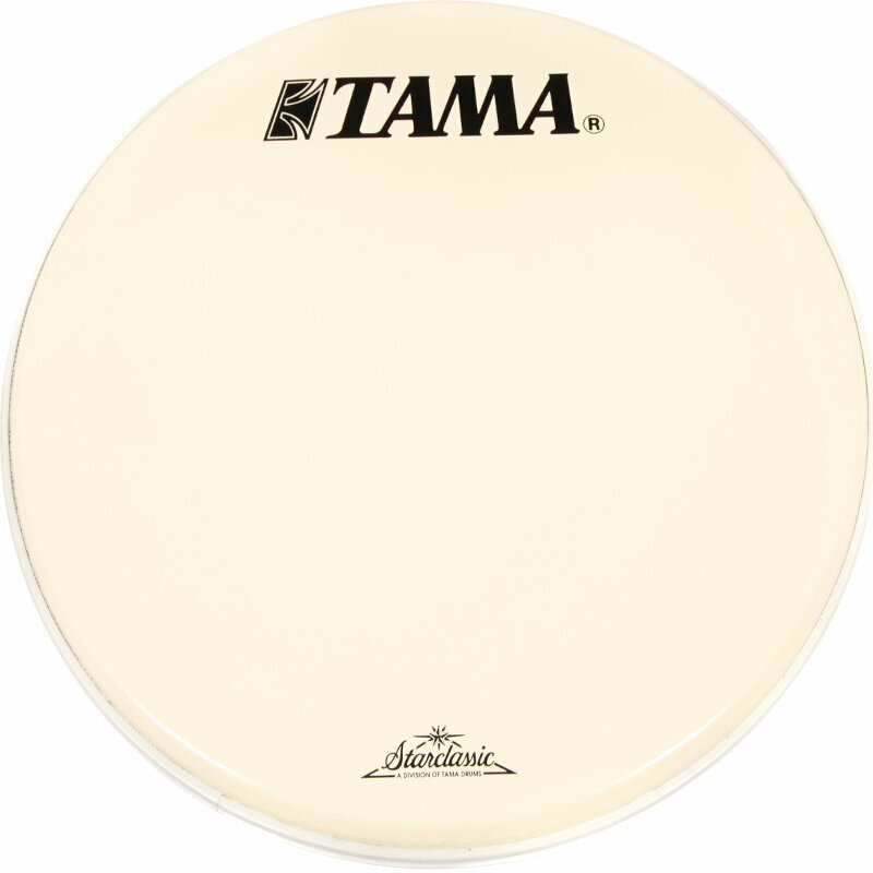 Cabeza de tambor resonante Tama CT20BMOT Starclassic Logo 20" Blanco Cabeza de tambor resonante