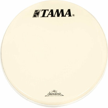 Кожа за барабани резонансна Tama CT20BMOT Starclassic Logo 20" White Кожа за барабани резонансна - 1