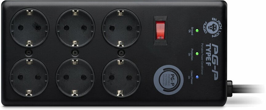 Câble d'alimentation Black Lion Audio PG-P F Noir 2,74 m