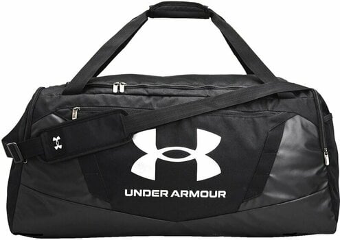 Lifestyle-rugzak / tas Under Armour UA Undeniable 5.0 Large Duffle Bag Black/Metallic Silver 101 L Sport Bag - 1