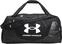 Lifestyle ruksak / Torba Under Armour UA Undeniable 5.0 Large Duffle Bag Black/Metallic Silver 101 L Sport Bag