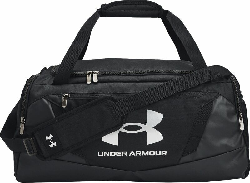 Lifestyle ruksak / Taška Under Armour UA Undeniable 5.0 Small Duffle Bag Black/Metallic Silver 40 L Športová taška