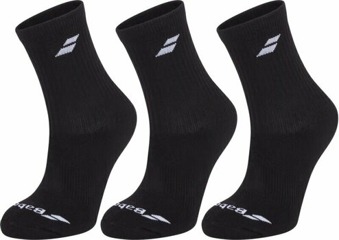 Socks Babolat 3 Pairs Pack Black 43-46 Socks - 1