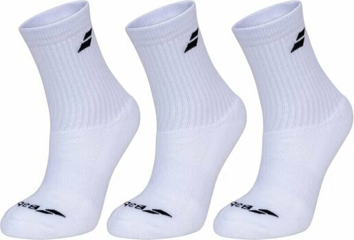 Ponožky Babolat 3 Pairs Pack White 39-42 Ponožky - 1