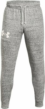 Fitness Trousers Under Armour Men's UA Rival Terry Joggers Onyx White/Onyx White L Fitness Trousers - 1