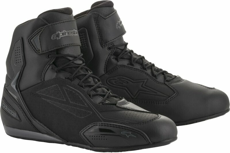 Motorcycle Boots Alpinestars Faster-3 Drystar Shoes Black/Cool Gray 43 Motorcycle Boots