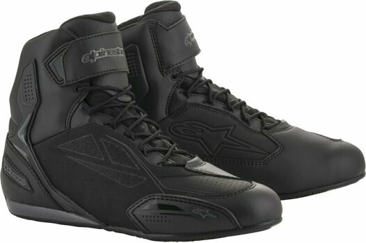 Motorcycle Boots Alpinestars Faster-3 Drystar Shoes Black/Cool Gray 43 Motorcycle Boots - 1