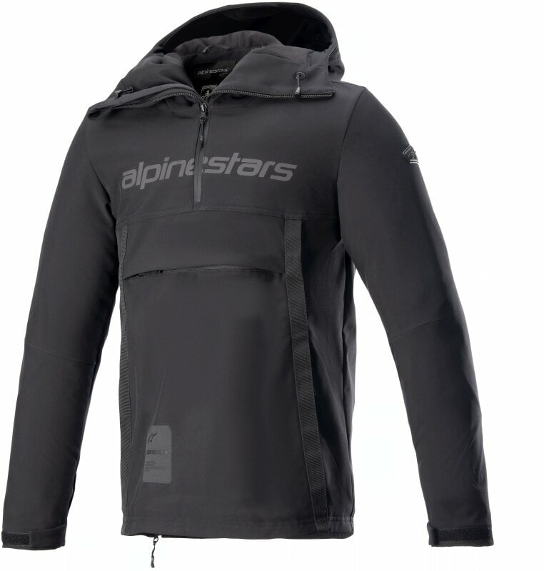 Geacă textilă Alpinestars Sherpa Hoodie Black/Reflex S Geacă textilă