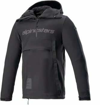 Textilná bunda Alpinestars Sherpa Hoodie Black/Reflex S Textilná bunda - 1