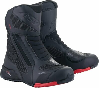 Motorcycle Boots Alpinestars RT-7 Drystar Boots Black/Red 38 Motorcycle Boots - 1