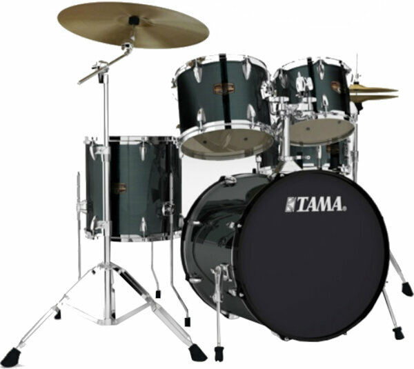 Akustik-Drumset Tama IP50H4 ImperialStar Hairline Black