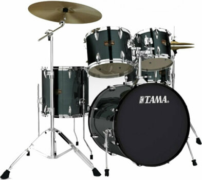 Akustik-Drumset Tama IP50H4 ImperialStar Hairline Black - 1