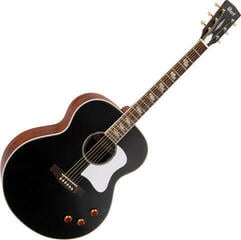 Elektroakustická gitara Jumbo Cort CJ-Retro Vintage Black Matte Elektroakustická gitara Jumbo