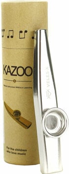 Kazoo Veles-X Metal Kazoo Silver - 1