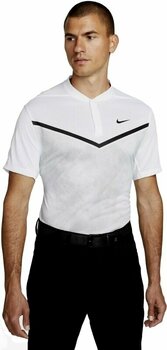 Polo Shirt Nike Dri-Fit Tiger Woods Advantage Blade Mens Polo Shirt White/Black 2XL - 1
