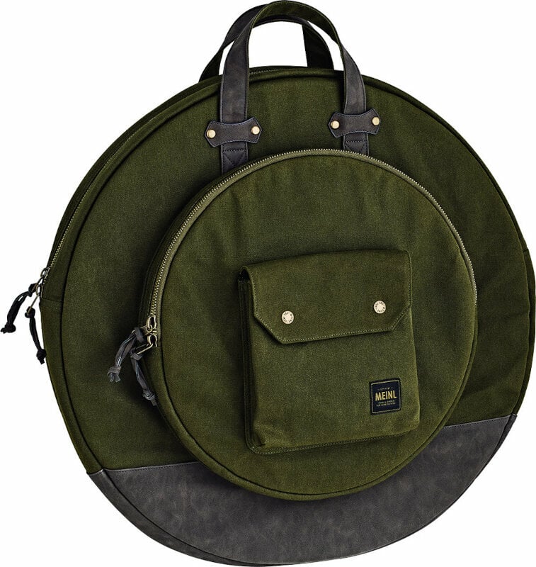 Zaštitna torba za činele Meinl MWC22GR Canvas Collection Forest Green Zaštitna torba za činele