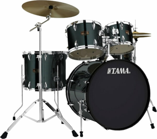 Акустични барабани-комплект Tama IP52KH4 ImperialStar Hairline Black