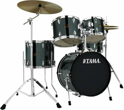Akustik-Drumset Tama IP58H4 ImperialStar Hairline Black - 1
