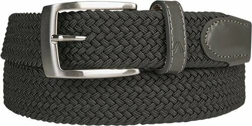 Belt Alberto Gürtel Basic Braided Grey 110 cm Belt