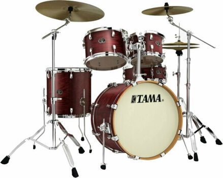 Akoestisch drumstel Tama VA50RS Silverstar Satin Mahagony Tamo Ash - 1
