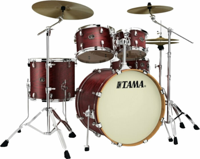 Akustik-Drumset Tama VA52RS Silverstar Satin Mahagony Tamo Ash