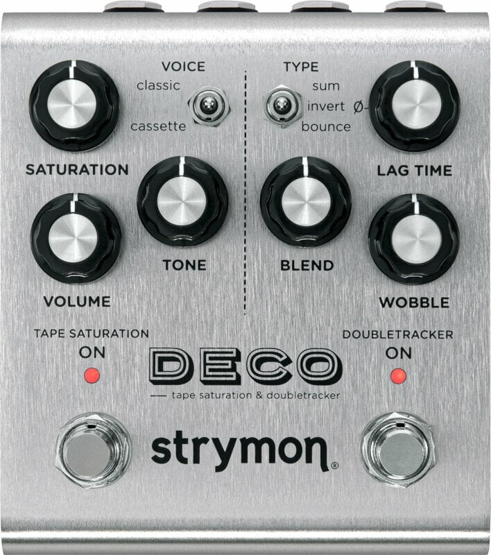 Gitáreffekt Strymon Deco V2 Tape Saturation / Doubletracker