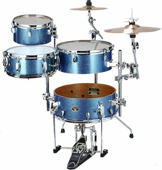 Akoestisch drumstel Tama VD46CB Silverstar Cocktail Jam Sky Blue Sparkle - 1