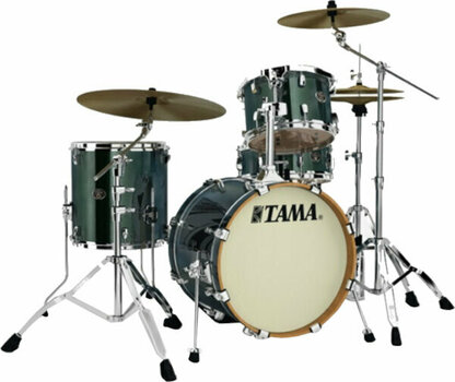 Akustik-Drumset Tama VD48S Silverstar Blue Chameleon Sparkle - 1
