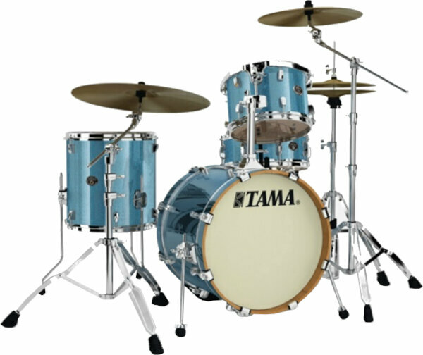 Akoestisch drumstel Tama VD48S Silverstar Sky Blue Sparkle