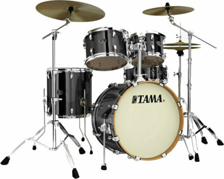 Set akustičnih bubnjeva Tama VD50R Silverstar Brushed Charcoal Black - 1