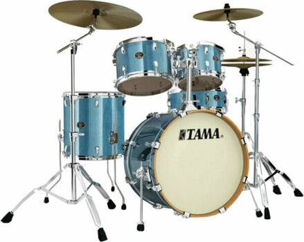 Akustik-Drumset Tama VD50R Silverstar Sky Blue Sparkle - 1