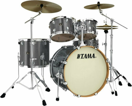 Akustik-Drumset Tama VD52KRS Silverstar Galaxy Silver - 1