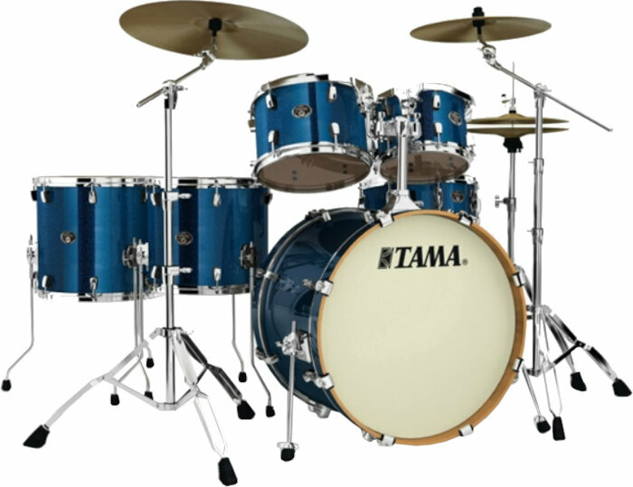 Akustik-Drumset Tama VD62RS Silverstar Indigo Sparkle