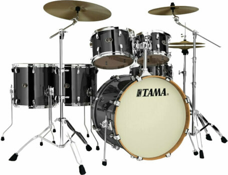 Akoestisch drumstel Tama VD62RS Silverstar Brushed Charcoal Black - 1