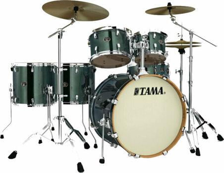 Akustik-Drumset Tama VD62RS Silverstar Blue Chameleon Sparkle - 1