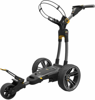 Elektrický golfový vozík PowaKaddy CT8 EBS GPS Electric Golf Trolley Black Elektrický golfový vozík - 1