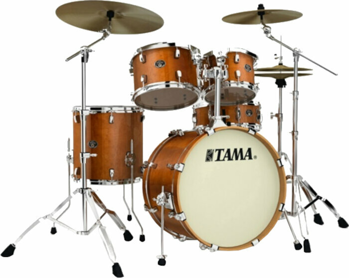Akustik-Drumset Tama VP50RS Silverstar Custom Amber Brown Birch